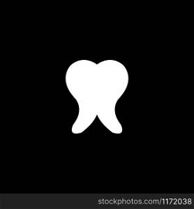 Tooth icon illustration.