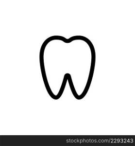 tooth icon vector design templates white on background