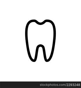 tooth icon vector design templates white on background