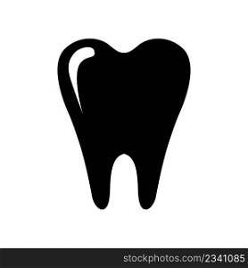 Tooth icon vector sign and symbols