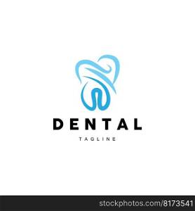 Tooth Logo, Dental Care Vector, Illustration Icon Design