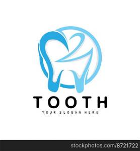 Tooth logo, Dental Hea<h Vector, Care Brand Illustration