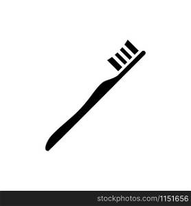Toothbrush icon trendy