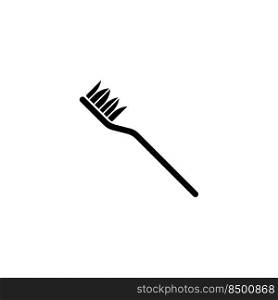 toothbrush icon. vector illustration template design.