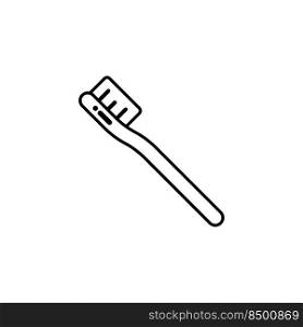 toothbrush icon. vector illustration template design.