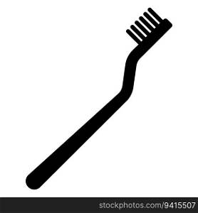toothbrush icon vector template illustration logo design