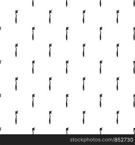 Toothbrush pattern seamless vector repeat geometric for any web design. Toothbrush pattern seamless vector