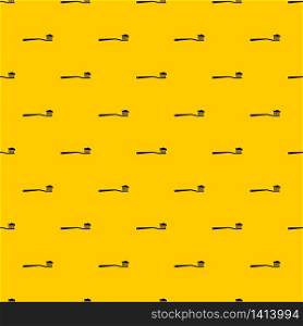 Toothbrush pattern seamless vector repeat geometric yellow for any design. Toothbrush pattern vector