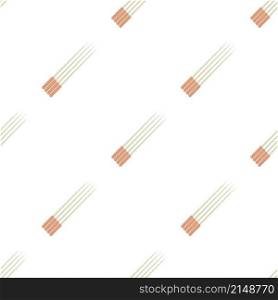 Toothpick pattern seamless background texture repeat wallpaper geometric vector. Toothpick pattern seamless vector