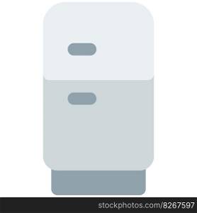 Top freezer refrigerator for storing perishables