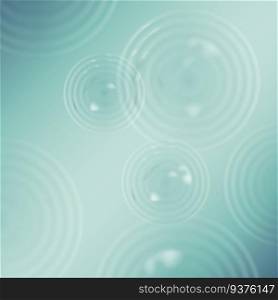 Top view of clear ripples background in 3d illustration. Clear ripples background