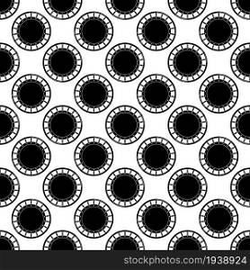 Top view trampoline pattern seamless background texture repeat wallpaper geometric vector. Top view trampoline pattern seamless vector