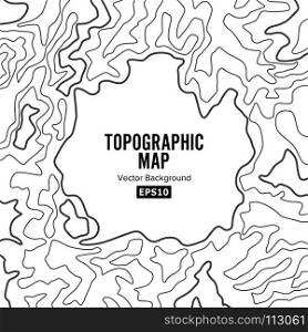 Topographic Map Background Concept. Elevation . Topo Contour . Isolated On White. Topographic Map Background Concept. Elevation Map. Topo Contour Map Background. Isolated On White