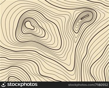 Topographic map background of mountain terrain. Vector mapping contour texture with elevation. Relief mountain, contour topography terrain illustration. Topographic map background of mountain terrain. Vector mapping contour texture with elevation
