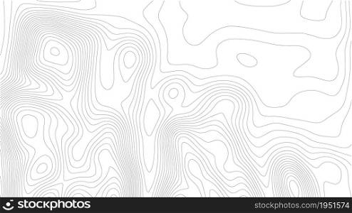Topographic map on white background. Topo map elevation lines. Contour vector abstract vector illustration.. Terrain line. Topographic map on white background. Topo map elevation lines. Contour vector abstract vector illustration. Geographic world topography.