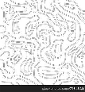 Topographic pattern. Abstract background. Pattern by Handmade. Illustration in modern simple flat design. Vector illustration
