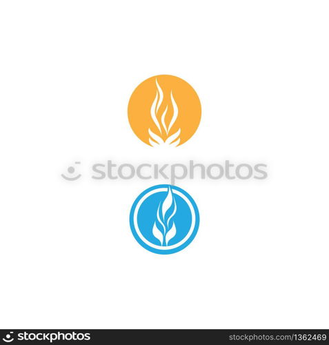 Torch Logo Template vector symbol nature