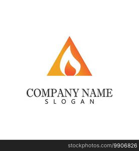 Torch  Logo Template vector symbol nature