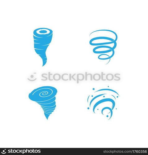 Tornado logo symbol vector illustration design