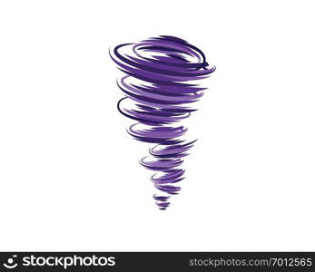 Tornado logo symbol vector illustration design