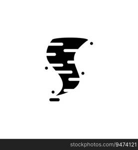 TORNADO WIND ICON VECTOR ILLUSTRATION SYMBOL DESIGN