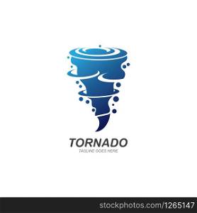 Tornado wind logo symbol vector illustration design