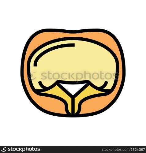 tortellini pasta color icon vector. tortellini pasta sign. isolated symbol illustration. tortellini pasta color icon vector illustration