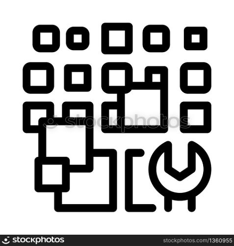 total particle removal icon vector. total particle removal sign. isolated contour symbol illustration. total particle removal icon vector outline illustration