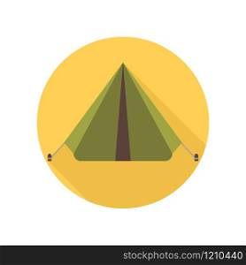Tourist Tent Icon. Camping Sign and Symbol. Tourist Tent Icon. Camping Sign and Symbol.