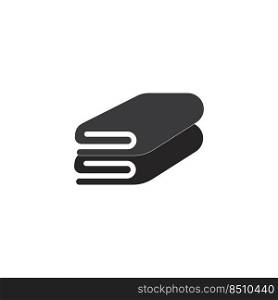 Towel icon, vector illustration simple design