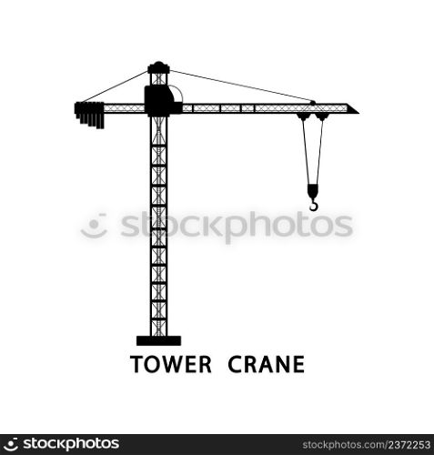 Tower crane.