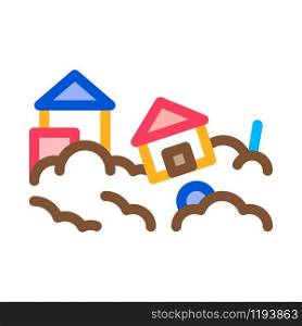 Town Hurricane Icon Vector. Outline Town Hurricane Sign. Isolated Contour Symbol Illustration. Town Hurricane Icon Vector Outline Illustration