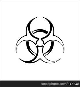 Toxic Icon, Hazard Icon Vector Art Illustration