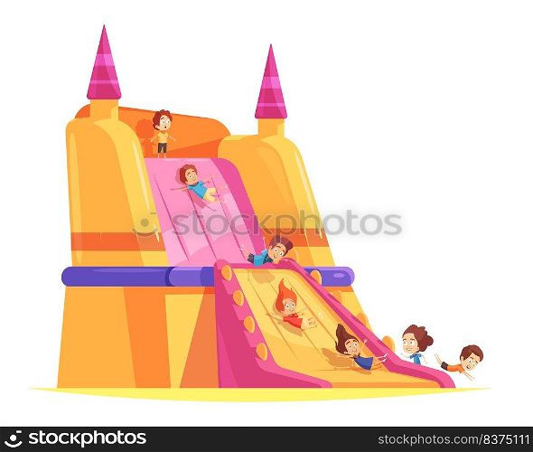 tr&oline bouncing castle kids activity