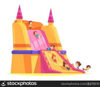 tr&oline bouncing castle kids activity