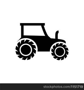 Tractor icon trendy design template