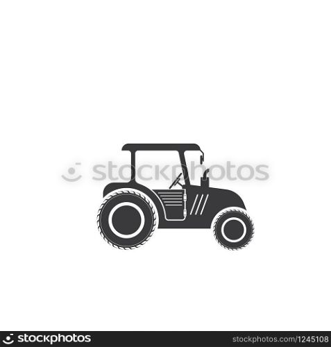 tractor icon vector illustration design template
