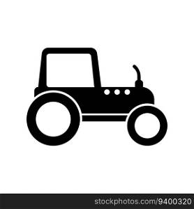 tractor icon vector template illustration logo design