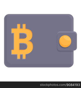 Trade coin icon cartoon vector. Crypto money. Bitcoin wallet. Trade coin icon cartoon vector. Crypto money