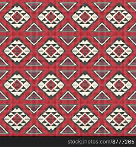 Traditional Kilim vector seamless pattern
