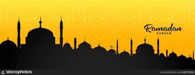 traditional ramadan kareem event banner design