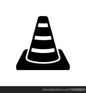 traffic cone icon vector design template