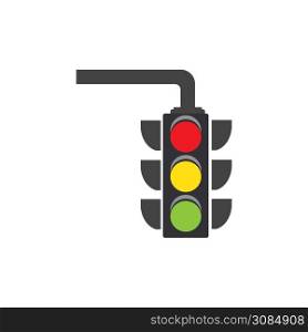 Traffic Light Icon Vector Design TemplateTraffic light signal - Vector icon