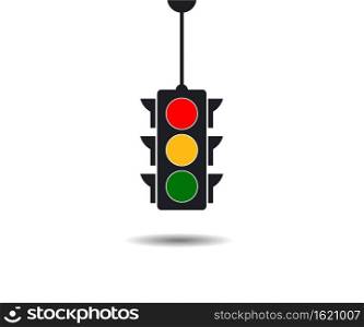 Traffic light icon, vector illustration, eps 10