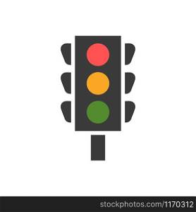 Traffic light sign design trendy