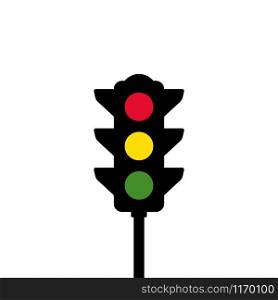 Traffic light vector icon