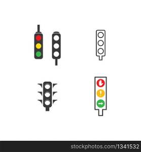 Traffic lights icon vector design