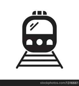 train icon design, flat style icon collection