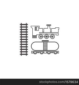 Train icon vector illustration design template
