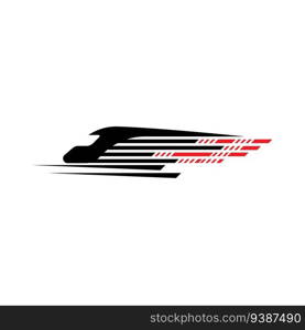 Train Logo Design Template. Vector Illustration 